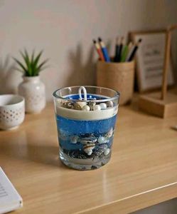 Seashell Gel Candle