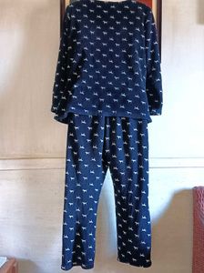 Cozy Dog Print Pajama Set