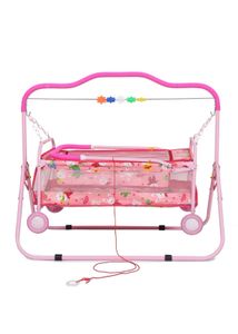 Pink Baby Cradle Swing