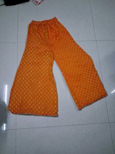 Vibrant Orange Kurta Set