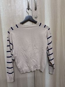 Striped Knit Cardigan