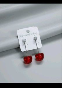 Cherry Drop Earrings