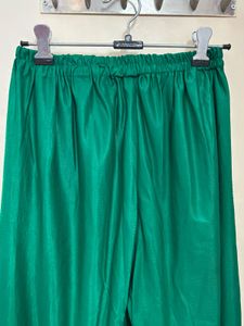 Green Anarkali with bottom and dupatta