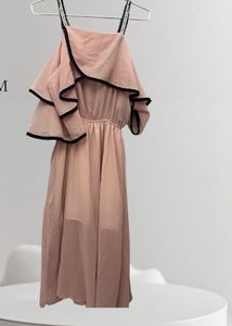 Ruffled Pink Dress