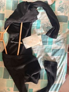 Black Cropped Cardigan Bolero