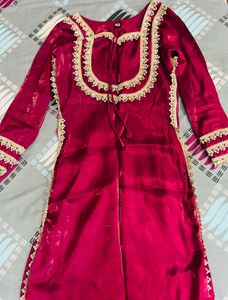 Beautiful Magenta Kurta Set