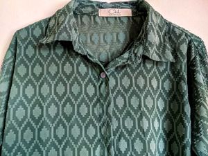 Green Transparent Shirt