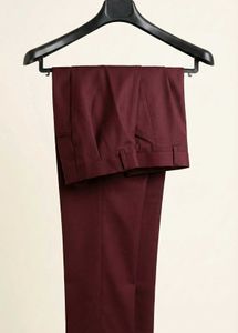 Burgundy Suit - Formal Elegance