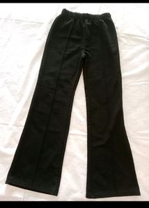 Black Bootcut Trousers