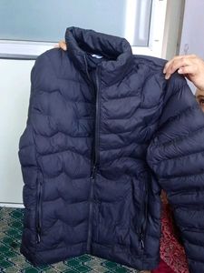 Stylish Navy Puffer Jacket