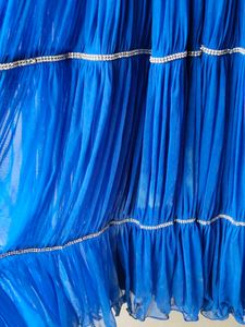 Stunning Royal Blue Embellished Gown