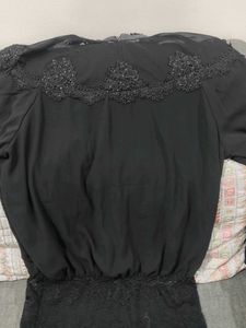 Elegant Black Lace Top...