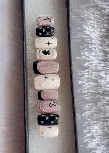 3D Cat Eye Custom Press-On Nails Set