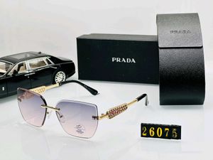Prada Rimless Sunglasses