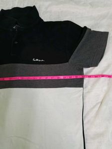 Color Block Polo T-Shirt