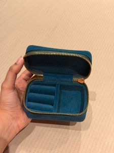 Travel Velvet Jewelry Organizer Box
