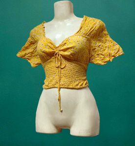 Beautiful Pinterest Yellow Top
