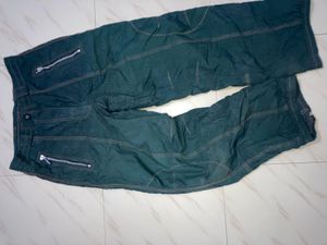 Vintage Winter Teal Track Pants