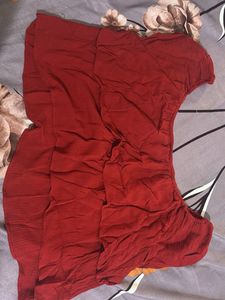 Stylish Red Cropped Top