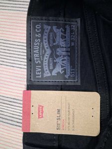 Levi's Black Denim Jeans