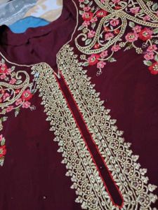 pink 🩷 Embroidered Kurta Set