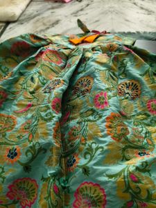 banaras long frock
