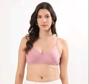 Comfortable Pink Bra