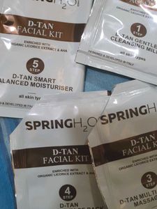 50% Off 🚨SpringH2O D-Tan Facial Kit