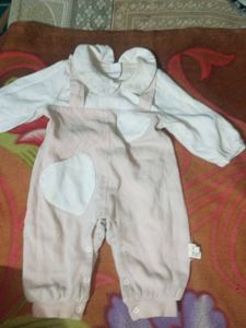Cute Baby Romper with Shirt