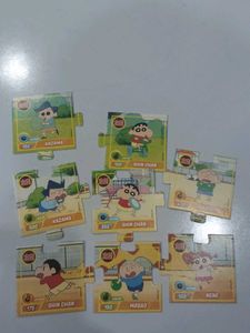 Shin Chan Puzzle Cards Lot