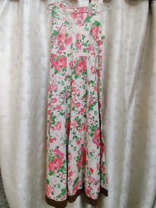 Long Kurti With Over Coat