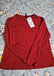 RIO Knitted Cutout Top