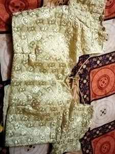 Golden Sequined Blouse