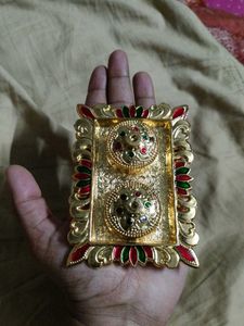 Decorative Haldi Kumkum Thal