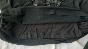 STUNNING BLACK SEQUINNED Net Top for girls 11-14