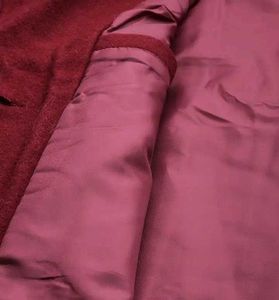 Chic Maroon Long Coat