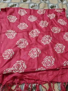 Beautiful Rose Print Dupatta Set