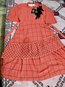 Women New A Line Dresses 👗 With Belt Bottom