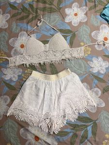 Boho Crochet Bikini Set