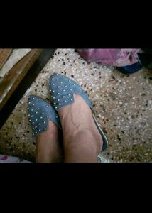 Sparkling Gemstone Slide Sandals