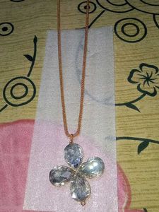 Geometric Square Pendant Necklace