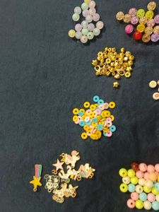 DIY Craft Beads and Charms Set