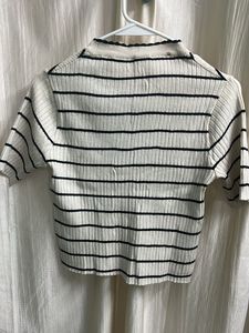Striped Knit Top - Perfect for layering