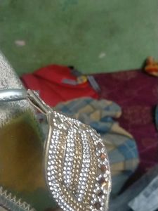 Golden Heels With Stone