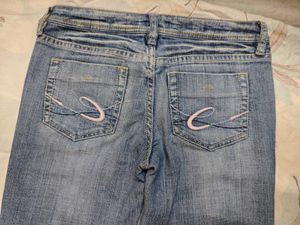 EDC by Esprit Vintage Women's Y2K LOW RISE Blue Je