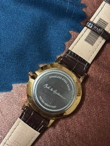 Classic Leather Band Watch