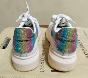 Alexander McQueen Platform Sneakers 9.5 Inches