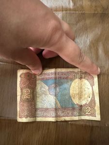 Lot of 5 Old Indian ₹2 Currency Notes – Original