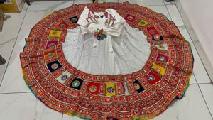 Vibrant Embroidered Lehenga Choli Set