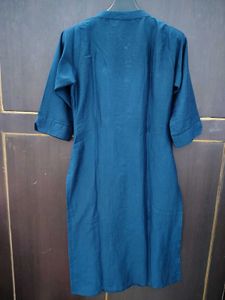 Stylish Blue Embroidered Kurta for Women